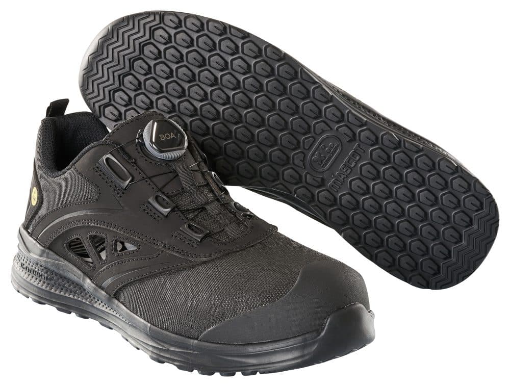 Mascot Carbon F0252 BOA Safety Sandal S1P, Black/Black