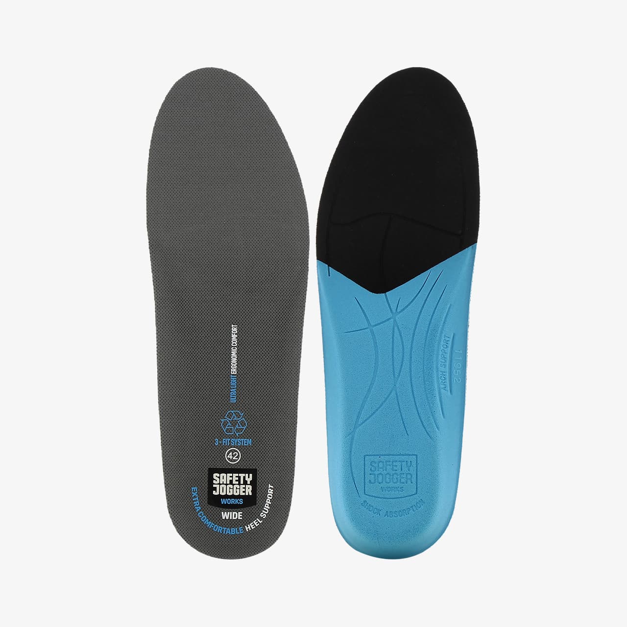SJ3FIT Footbed Wide view 2