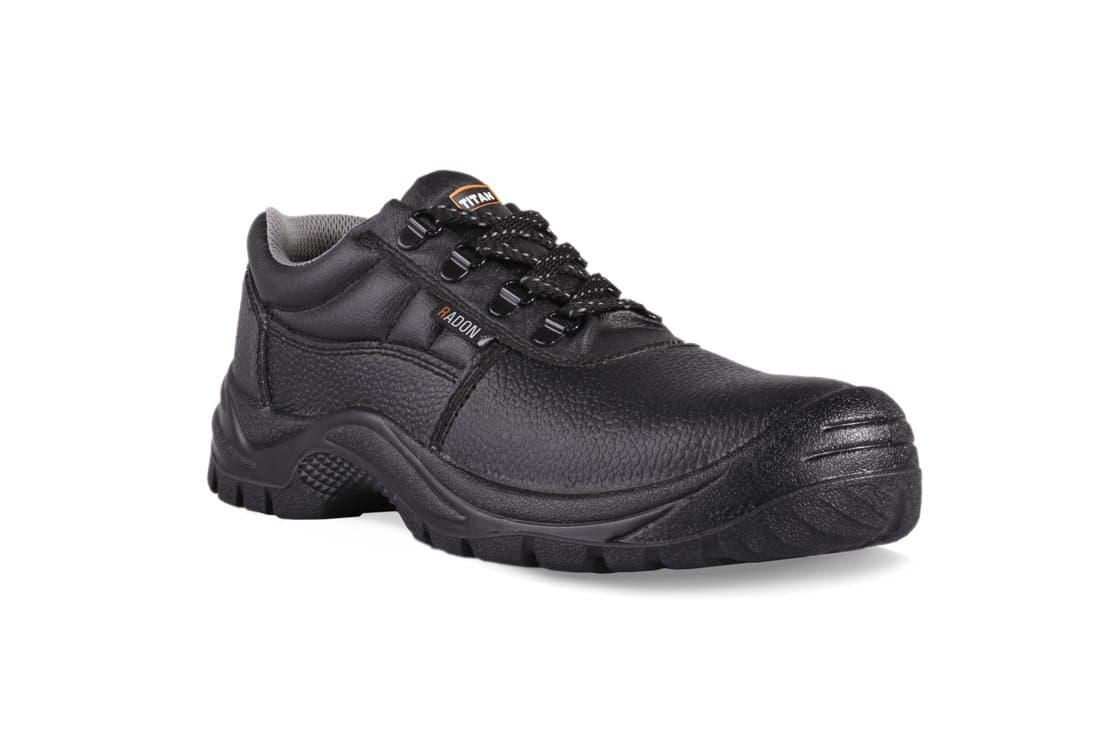 Titan Radon Safety Shoe, Black