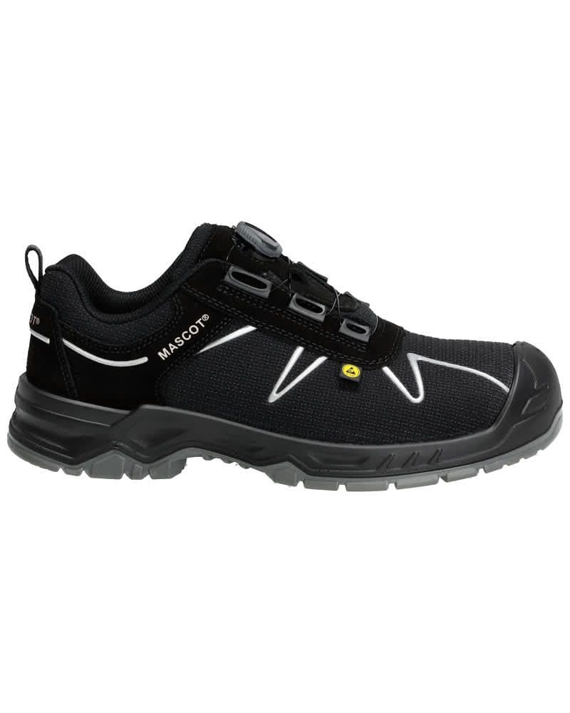 Mascot Flex F0122 BOA Safety Shoe S3S, Black/Silver
