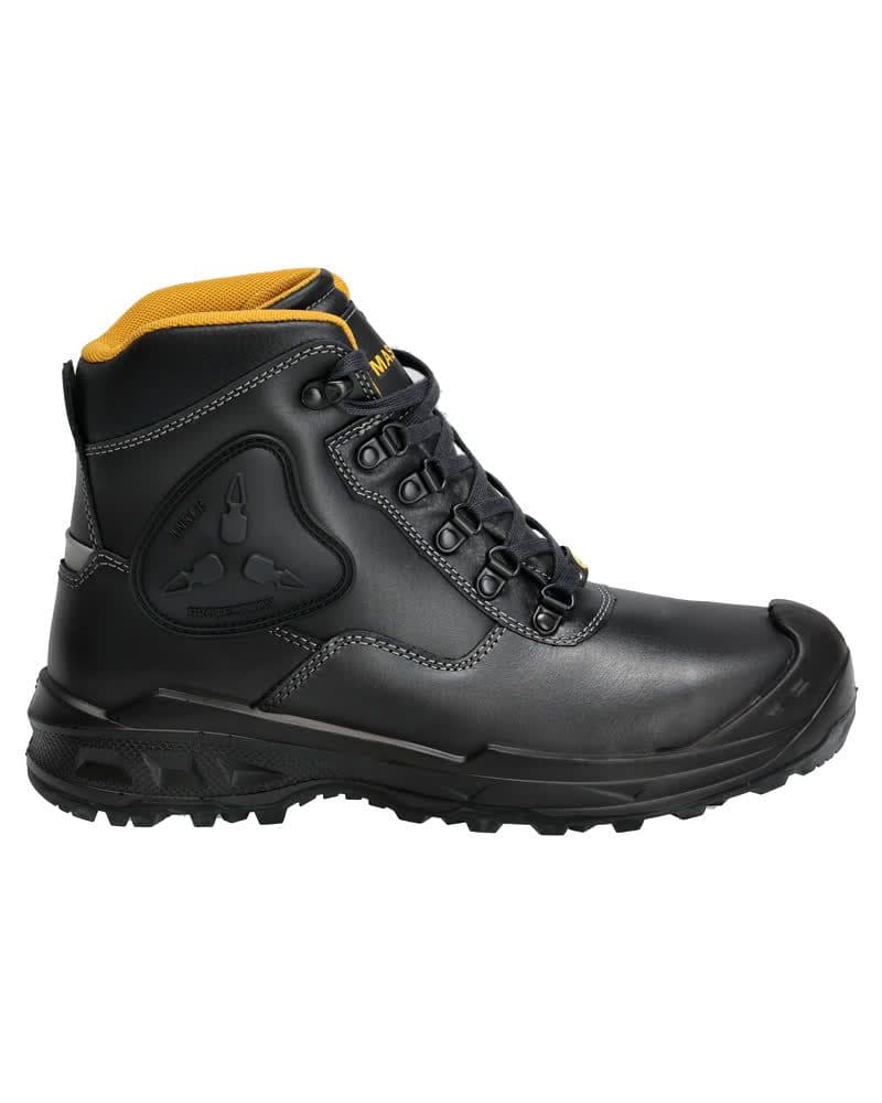 Mascot Industry Batura Plus Safety Boot S3S, Black/Yellow