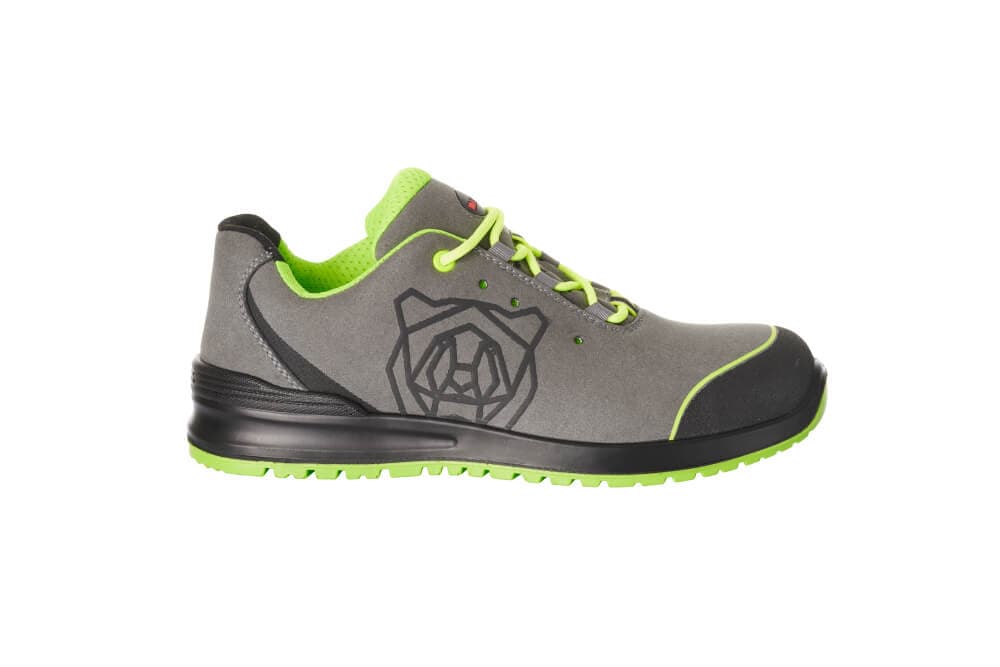 Mascot Classic F0210 Safety Shoe S1P, Grey/Lime Green