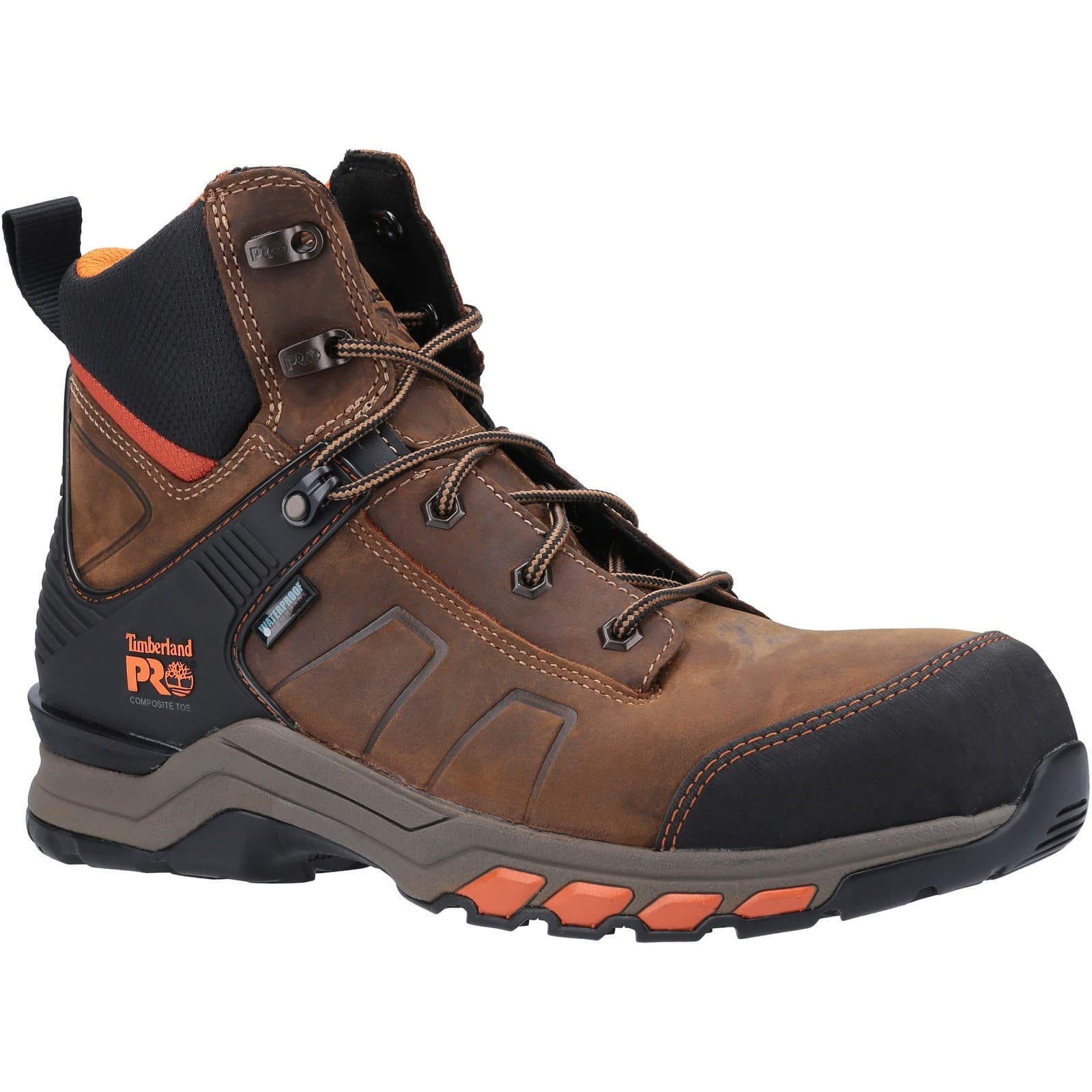 Timberland Pro Hypercharge Work boot, Brown/Orange
