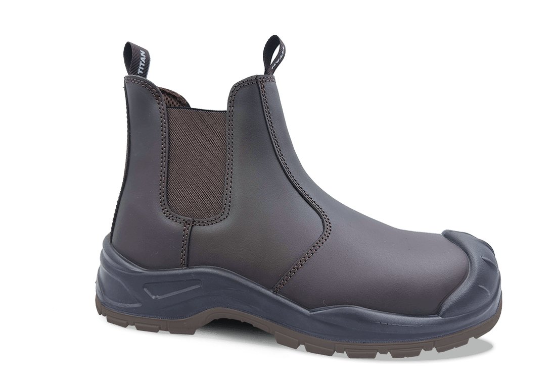 Titan Dealer Brown Safety Boot