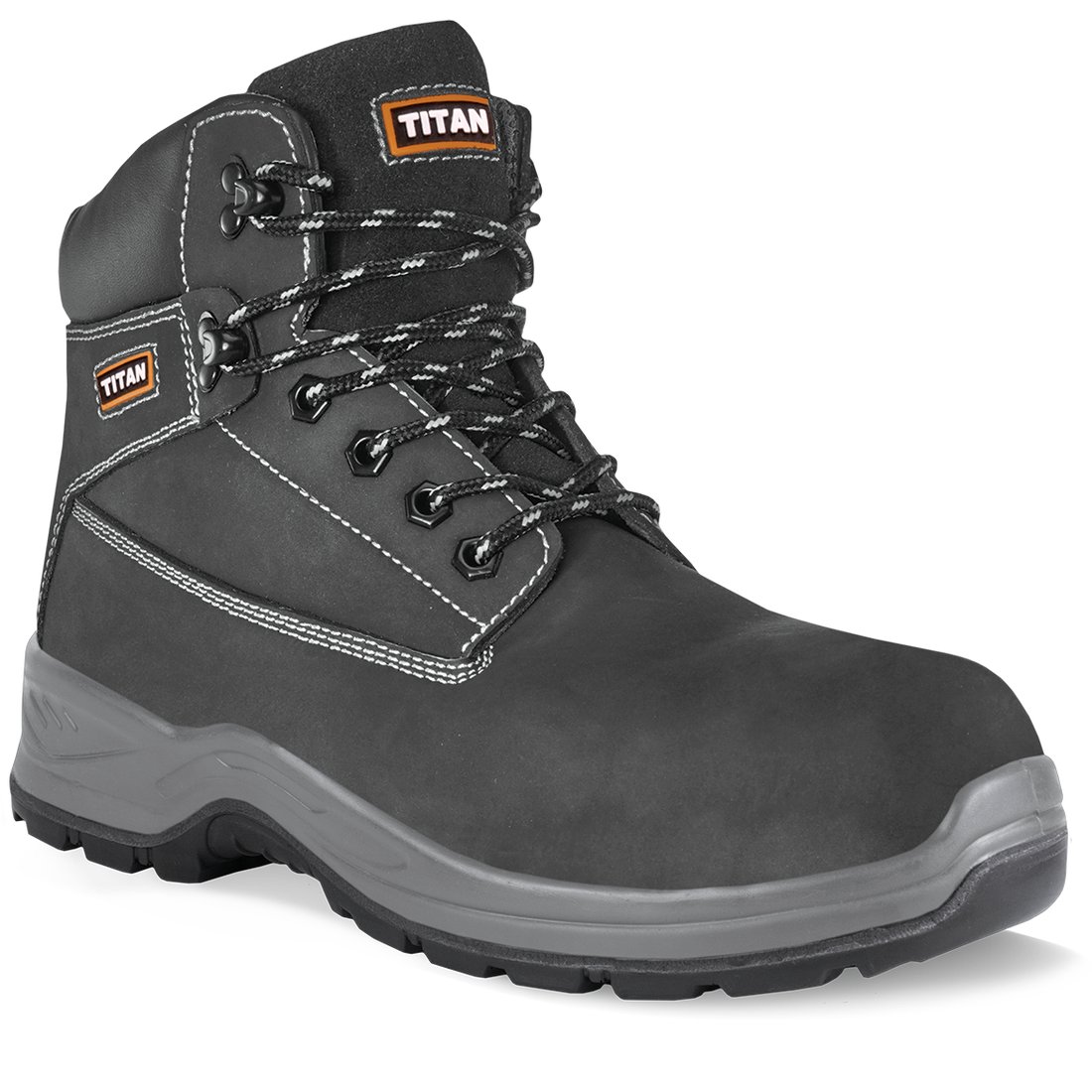 Titan Holton Black Safety Boot